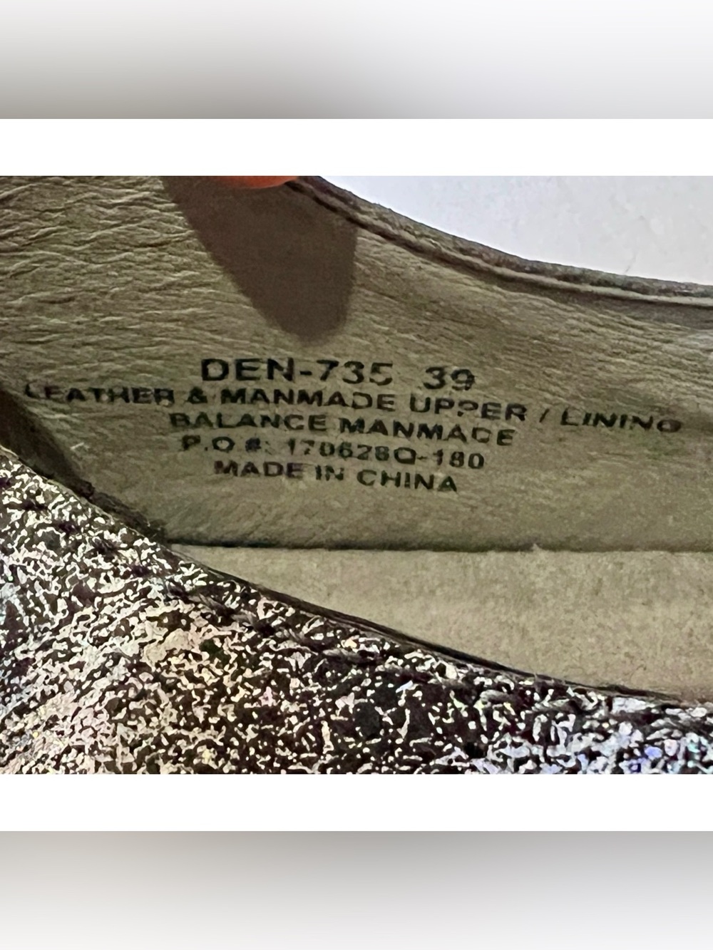 Alegria Den-735 metallic gray and plum slip on shoes US Women’s 8.5 EU 39 - Picture 12 of 12